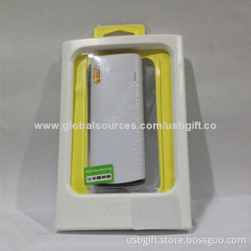 4,500mAh New Design Mini Smart External Battery Charger/Power Bank, 5V/1A Output, 112 x 49 x 24mm
